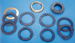 Piston rings reciprocating compressor