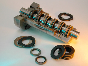 Piston rings reciprocating compressor